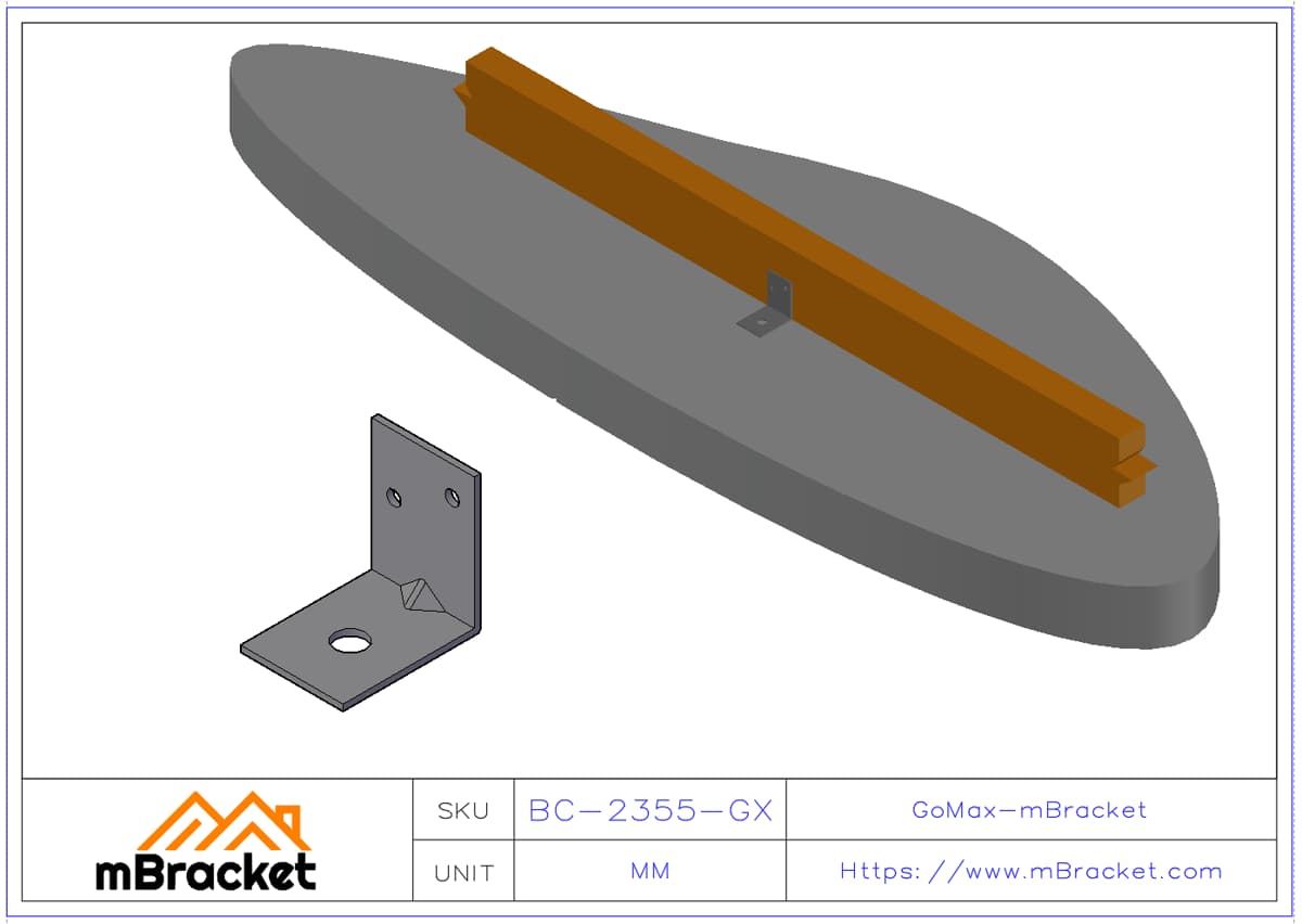 L-Shaped Angle Bracket - 2*35*50*50 Application Example