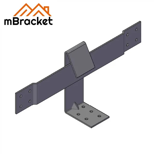 Tirante antivento deslizante Conector para madeira
