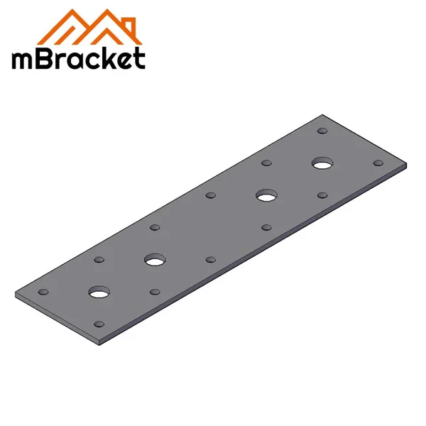 Conector plano Placa de pregos Conector de treliça Conector metálico para telhado de madeira