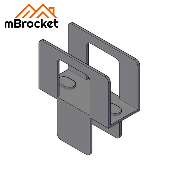 H-Klammer für OSB, Sperrholz, Dach, Holzverbinder - 1*15.1*38 1