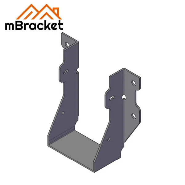 U-förmiger Trägerhaken-Verbinder Holzstruktur horizontale Verbindung Metallhaken - 2*76*132 1