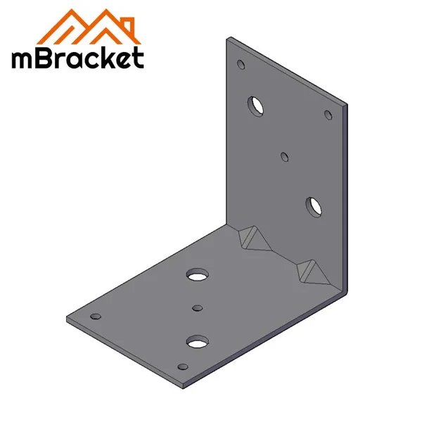 Connecteur d'angle en L Accessoires de quincaillerie de renforcement structurel