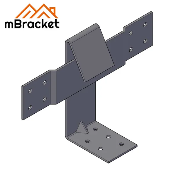 Conector deslizante resistente ao vento, conector para madeira