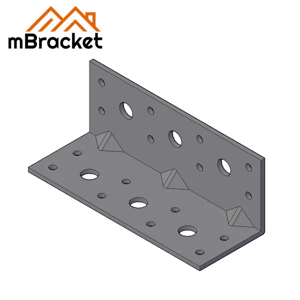 Cantoneira em L Conector de ângulo Acessórios de hardware de reforço de estrutura de construção