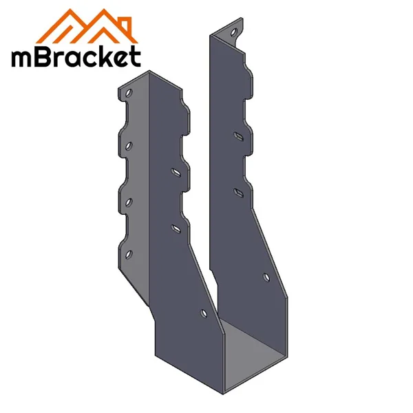 Suporte de viga U-Bracket Acessórios para casa de madeira Suporte de viga grande