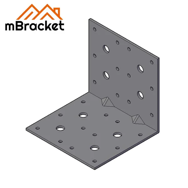 Équerre en L Connecteur d'angle Accessoires de renforcement de structure de construction en quincaillerie