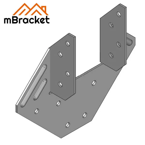 Conector anti-furacão Conector losango Elemento resistente ao vento Conector viga barrote Conector metálico para casa de madeira