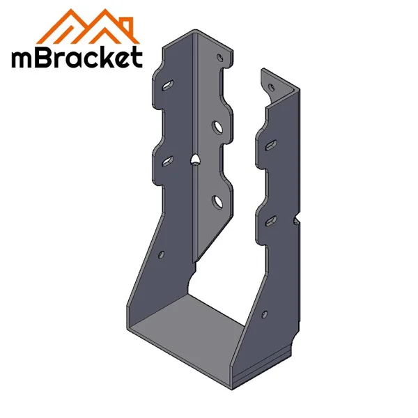Suporte de Viga em U Conector Horizontal para Estrutura de Madeira