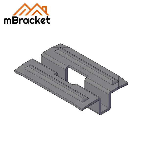Attache de plancher bois dissimulée Clip caché Connecteur invisible - 1*35*24*9 1