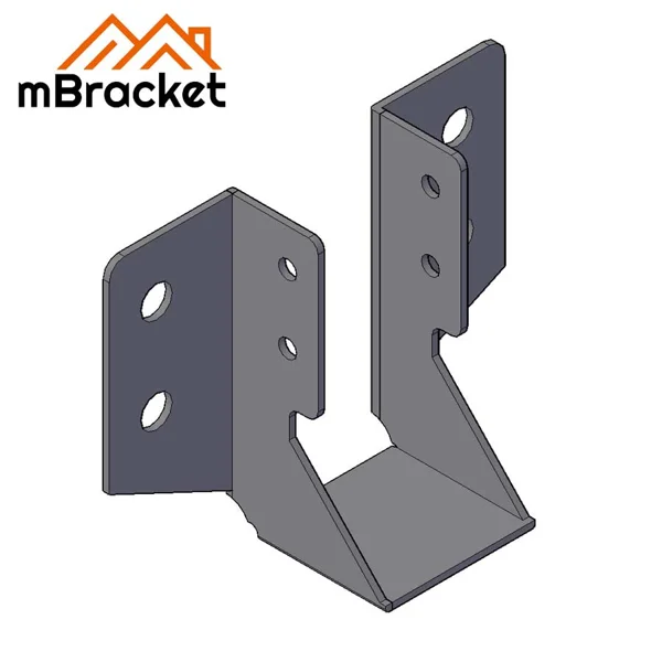 Conector en U para Montantes de Acero Ligero Soporte de Fijación Horizontal de Viga