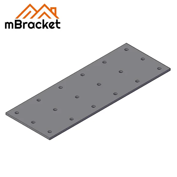 Conector plano Placa de clavos Conector de armadura Herraje metálico para techo de madera