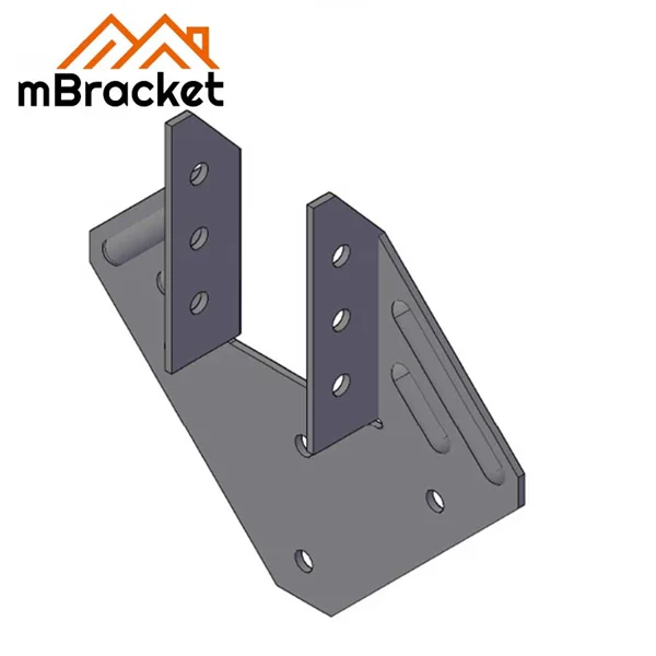 Conector para furacões Conector em losango Reforço antivento para casa de madeira Conector para vigas e caibros