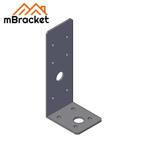 Leichter Zugverbinder Leichtbaustahl-Verstärkungsbeschlag - 2*45*55*130 1