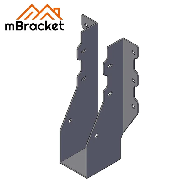 U-förmiger Trägerhänger Horizontaler Holzstrukturverbinder - 2*53*215 1