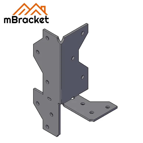 Uplift Restraint Fastener Cabin Metal Bracket Left-Right Symmetric - 2.0*35*114 1