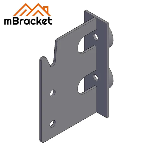 Conector oculto en T para viga-columna para estructura de madera japonesa - 6*77*278 1