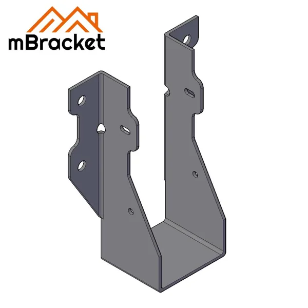 Suporte em U para Viga Conector Horizontal para Estrutura de Madeira