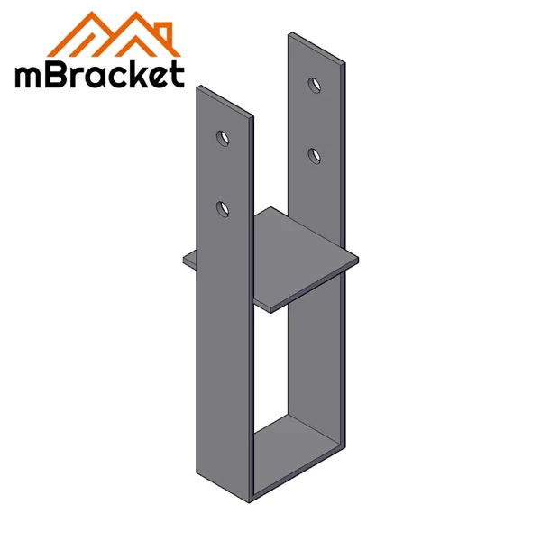 Fester Stützen-Einbettungssockel, Stützenfußverbinder, Stahlbau-Einbettungsbasis