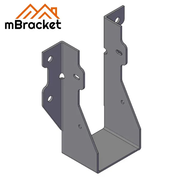 U-förmiger Trägerhakenverbinder für horizontale Balken-zu-Träger-Verbindung - 2*60*141 1