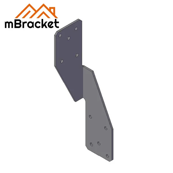 Tirant Anti-Vent Rotatif  Connecteur de Renforcement Anti-Vent pour Structures en Bois