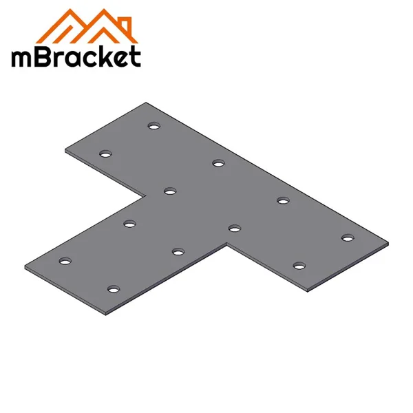 T-Verbinder Balken-Stützen-Verbinder Stahlbau-Beschlag - 3*100*300*250 1