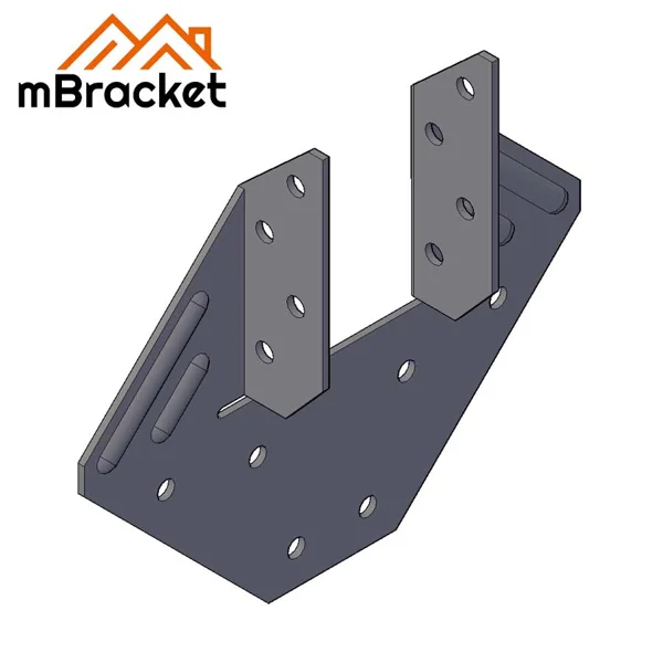 Conector anti-furacão, conector de levantamento, amarra eólica, conector rotativo, conector para madeira