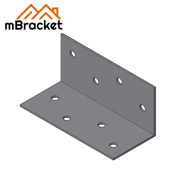 Conector de Ângulo em Aço Leve Tipo L - 1.2*80*36*36 1